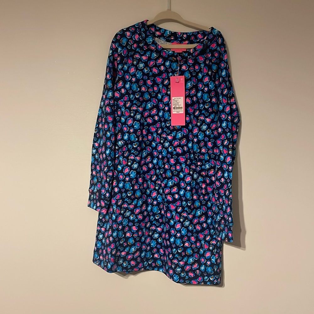 Lilly Pulitzer Girls Mini Beach Comber Dress Size M NWT
